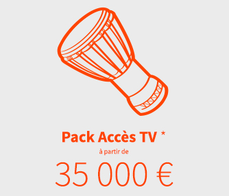 Pack acces TV