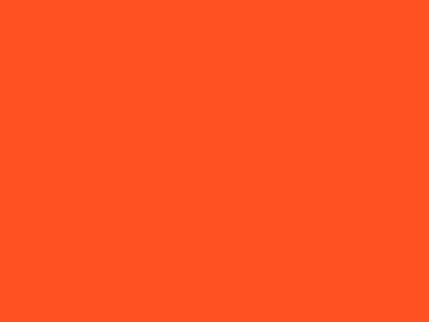 Une couleur orange solide et uniforme remplit l'ensemble de l'image, évoquant les thèmes de la communication et de l'image de marque sans aucun motif, forme ou texture visible.