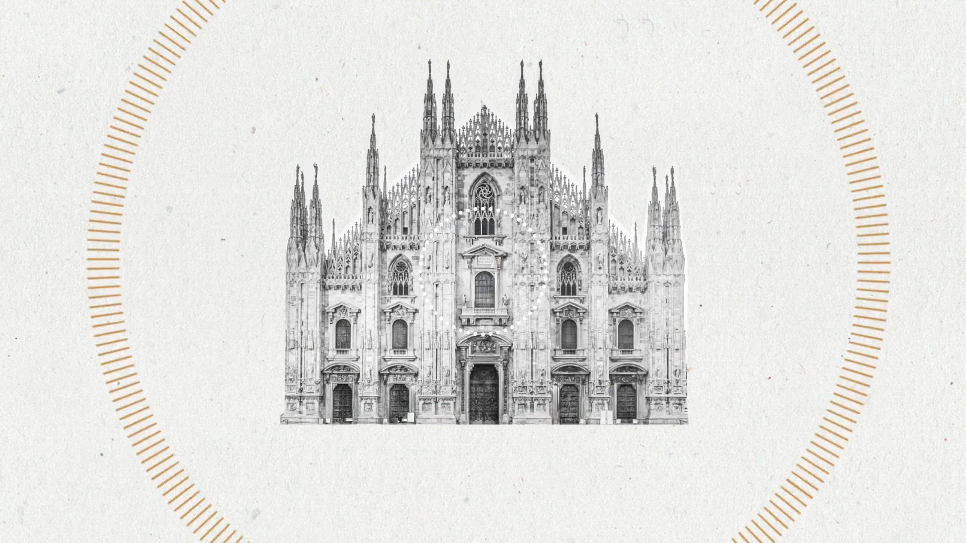 Un groupe d'animaux de dessins animés, dont une girafe, un zèbre, un lion, un crocodile et bien d'autres encore, se tiennent ensemble sur un fond orange vif - parfait pour les visuels de webmarketing à la recherche d'une touche vibrante et attrayante.