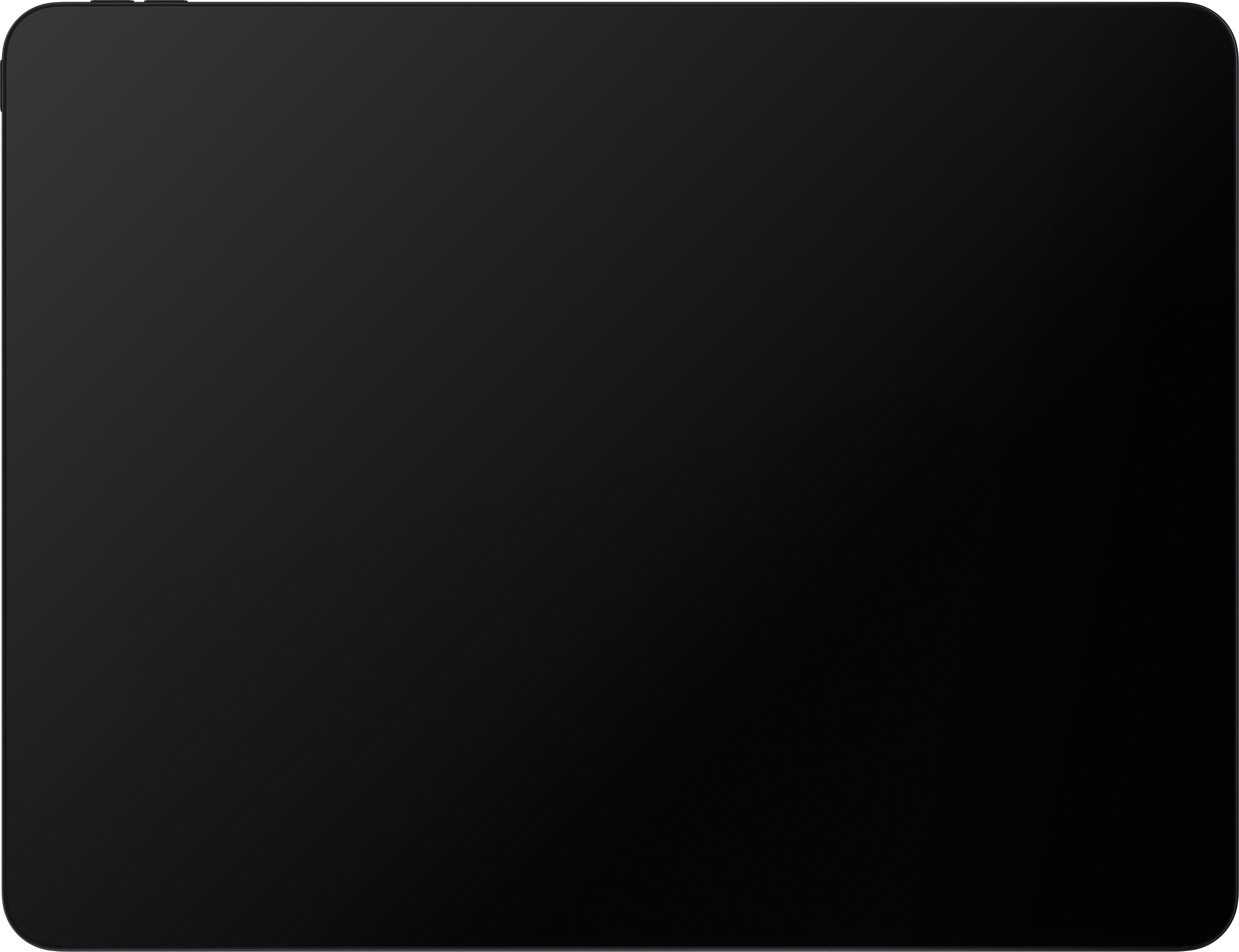 Mockup de tablette numérique à l'horizontale