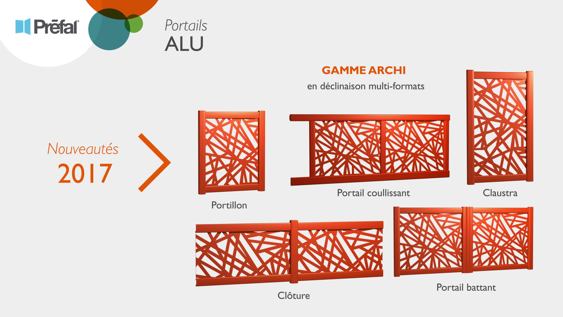 Préfal - Nouveautés & Innovations 2017